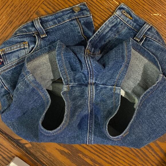 Vintage BONGO Zip Up Marilyn Jean Shorts Dark Stone Wash Size 7 Y2K 90s Denim - Picture 13 of 14